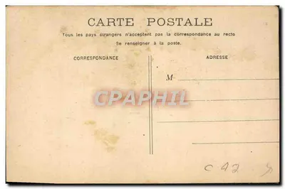 Bordeaux — Palácio de Justiça — vista arquitetônica — editor desconhecido, n° 20 — Verso