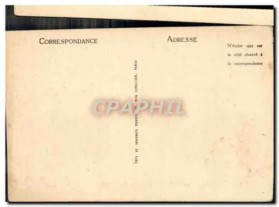 Compiègne — Zamek — Salon Rady — LL — Rewers