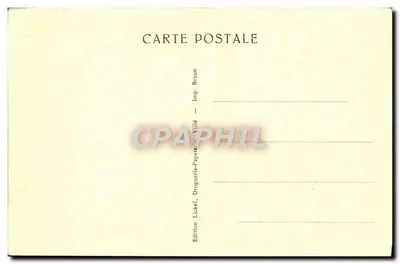 Villè — Cmentarz Wojskowy — wydawca Droguerie-Papeterie Lickel, Drukarnia Braun — Rewers
