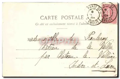 Zamek St-Jean-de-Beauregard — Saint-Omer (Pas-de-Calais) — Librairie A. Boutrous, Dourdan (S.-et-O.) — Rewers