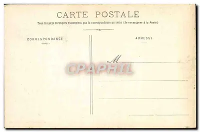 Castelo de Bandeville (S. e O.) — Fachada Sul — Lib. A. Bouttrong, Bourdan (S.-e-O.) — Verso