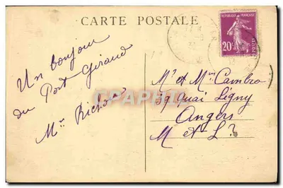 Port-Giraud (Loire-Inf.) — Rochas — CL Baraquette, n°3 — Verso
