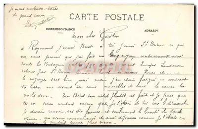 Saint-Brieuc — Vista general — Colección A Waron — Reverso