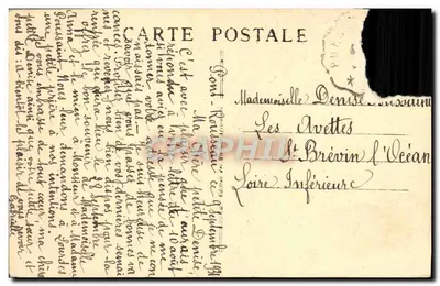 Dahomey — Lagoa de Adjara — Missões Africanas, 150, Avenida Gambetta, Lyon — Verso