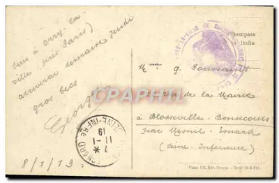 Pisa — Katedralny Zegar — wydawca nieznany, nr 110732 — Rewers