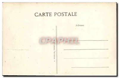 Hameau do Parc de Chantilly — Le Salon — Editor A. Boudier, Versailles, n° 115 — Verso