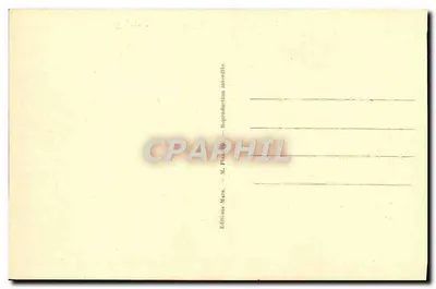 Fès — Sprzedawca wody i młoda mieszkańczyni przy fontannie Nedjarine — Éditions Mars — Rewers