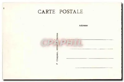 La Bernerie (Loire-Inf.) — Roche Percée — Le Lit du Roi — Verso