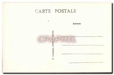 Préfailles (Loire-Inf.) — A Escada da Falésia e Fonte em Quilrouard — F. Chapeau, editor em Bantes — Verso