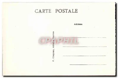 Saint-Michel-Chef-Chef (Loire-Inf.) — La Plage, Marée montante — F. Chapeau, wydawca Nantes — Rewers