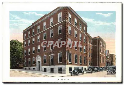 Edifício Geral do Tennessee — edifício de tijolos com fachada de pedra — editor não visível — Verso
