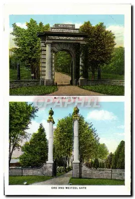 Portão McCLELLAN — Portão Ord e Weitzel — Campo dos Mortos — Cemitério Nacional de Arlington