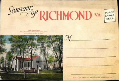 Igreja Velha de St. John — Discurso famoso de Patrick Henry — Gray Line Motor Tours, Richmond, VA