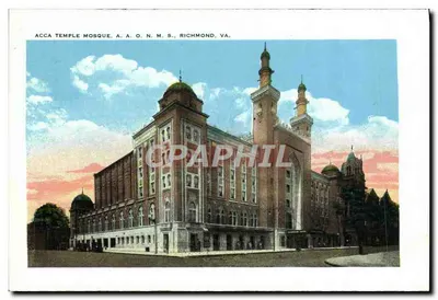 Acca Temple Mosque, A.A.O.N.M.S., Richmond, VA — editor não visível