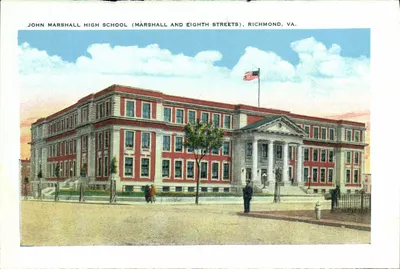 John Marshall High School — Marshall and Eighth Streets — Richmond, VA