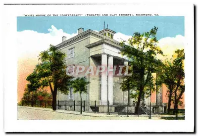 Estação ferroviária em Richmond — 'Is Two Over One Railroad Fare?' — Sixteenth and Dock, Richmond, VA. — Verso
