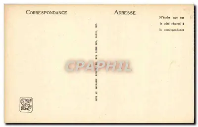 Clermont-Ferrand — Monumento de Blaise Pascal — LL — Verso