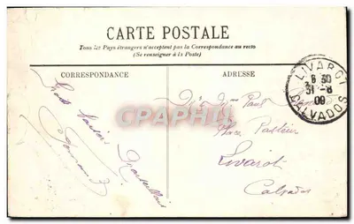 MARSEILLE — Widok na katedrę z Portu Starego — LL — Rewers