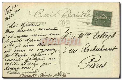 Hyères — Costebelle — Hotel d'Albion — Selecta — Verso