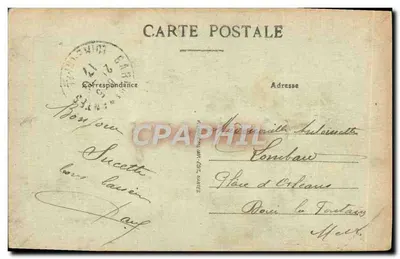 NANTES — Le Château, l'Entrée (XV siècle) — Éditeur : 28e millie, n° 227 — Verso
