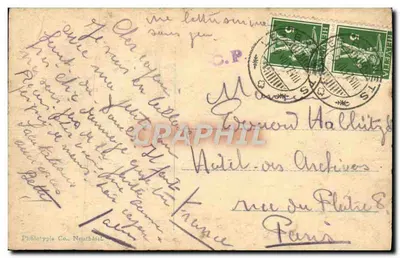 Les Brenets — Skok nad Dzubem — Phototypis Co. Neuchâtel n°6668 — Rewers