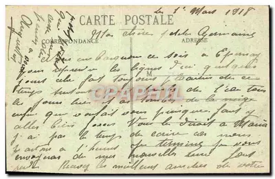 O Castelo de Saint-Martin-d'Ablois — View taken from the swan pond — J. Bracquemart, Lib. d'Épemay — Verso