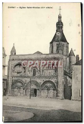 Civray — Igreja de São Nicolau (século XII)