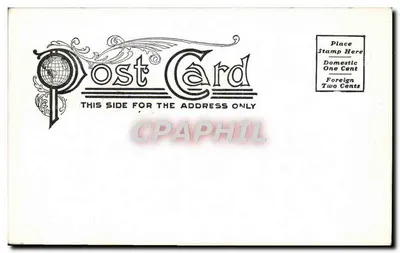 Budynek federalny — Santarém — Wydawca: Cancellario & Cie — Rewers