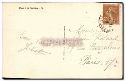 Paray-le-Monial — Torre Saint-Nicolas — E. Giraud, n°7 — Verso