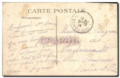 Survilliers — La Mairie - Les Écoles — Éd. Landry — Verso
