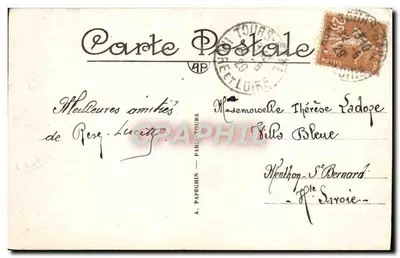Tours (Loire) — De Sint-Gatien Kathedraal — A.P. n°121 — Achterkant