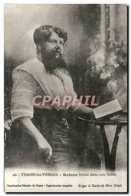 Thaon-les-Vosges — Sra. Delait em seu Salão — Imprimeries Réunies de Nancy, n°40