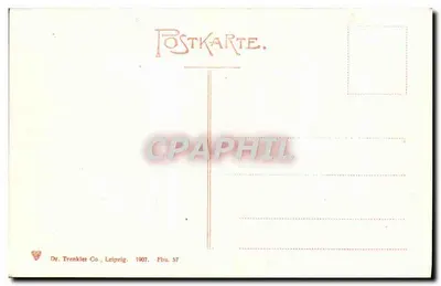 Freiburg i. Br. - Pazar Meydanı ve Alışveriş Merkezi — Dr. Trenkler Co., Leipzig, No. 57 — Arka yüz