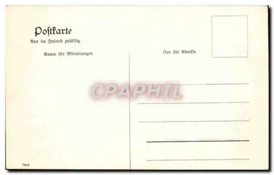 Ruínas do Rittersaal em Baden-Baden — editor não identificado, n° de série 7819 — Verso