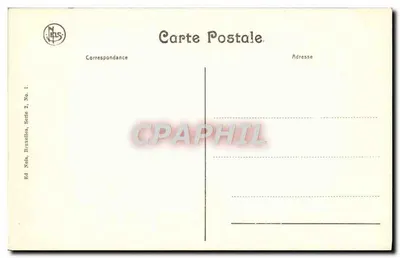 Bouillon — Panorama z belwederu — Wyd. Nals, Bruksela, seria 2, nr 1 — Rewers