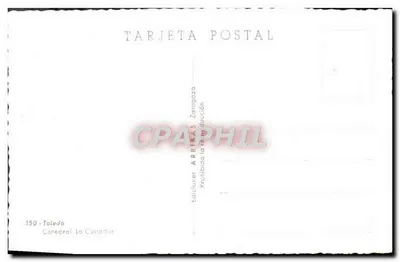 Toledo — Katedra, La Custodia — Wydawnictwo ARRIAS, Zaragoza, nr 150 — Rewers