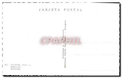 Toledo — Mury — Wydawnictwo García Garmilla, nr 117 — Rewers