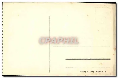 Wörth a. S. — Pomnik 46. Pułku Piechoty Niederschlesien — wydawca A. Levy — Rewers