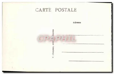 Pornic (Loire-Inf.) — Port de la Noëveillard — F. Chapeau, wydawca, Nantes — Rewers
