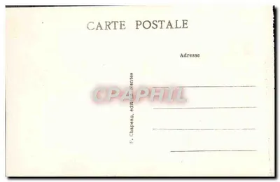 Pornic (Loire-Inf.) — The Port, Right Bank — F. Chapeau, Publisher Nantes — Back