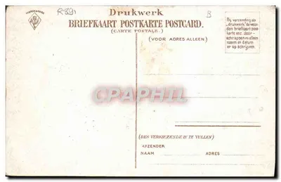 Casais em carruagem — Friesland — Drukkerspers — Verso