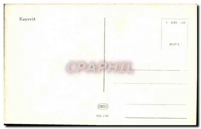 Kunveld — alpejskie wioski — wydawca ORBIS, nr 2-50 — Rewers
