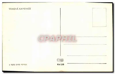 Campamento de cabanas na floresta — Trhová Kamenice — editor Orbis — Verso