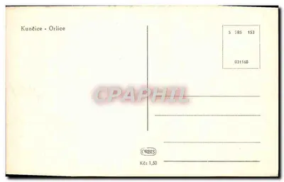 Kunějice - Orlice — vista panorâmica — n° 031168 — Verso