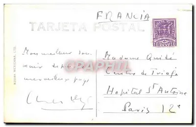 Katedra w Meksyku — widok katedry z inskrypcją '186' — FN — Rewers
