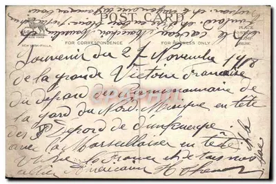 Amerykański flaga — tekst patriotyczny — Ellen A. Clopsaddle — Rewers