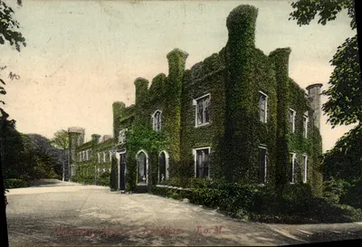 Mannery House, Braddan, I.O.M. — casa coberta de liane — editor desconhecido, série 2205