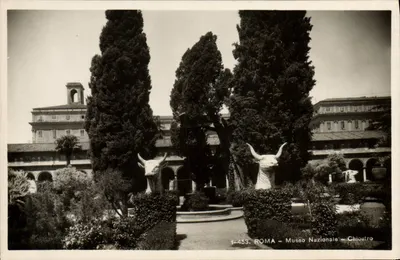 Rzym - Muzeum Narodowe - Chiostro — wydawca Brunnner & C. n° 1-453