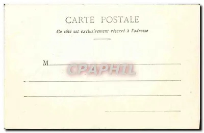 Betlejem — Widok klasztorów i Bazyliki Narodzenia — Gustave Remy, wydawca w Pontarlier (Doubs) — Rewers