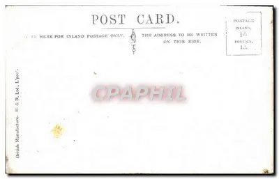 The Lawns, Hove — vista de pessoas sentadas com guarda-chuvas — British & R. Ltd. Lpoo — Verso